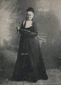 Photograph of Carrie Nation at Sherburne Fair